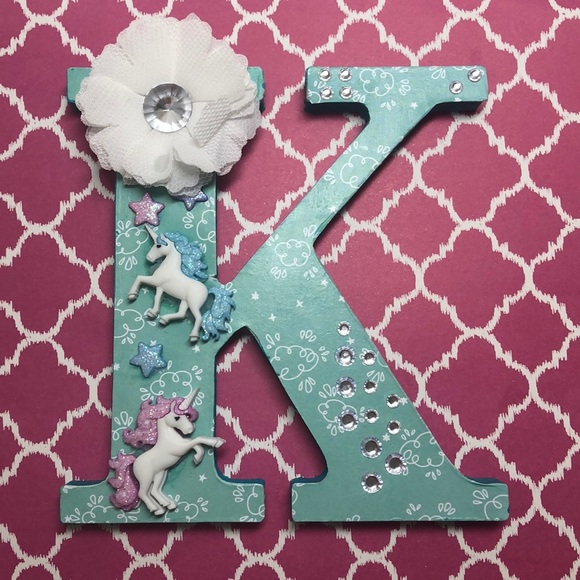 Handcrafted Other - *SOLD* Handcrafted Wooden letter k